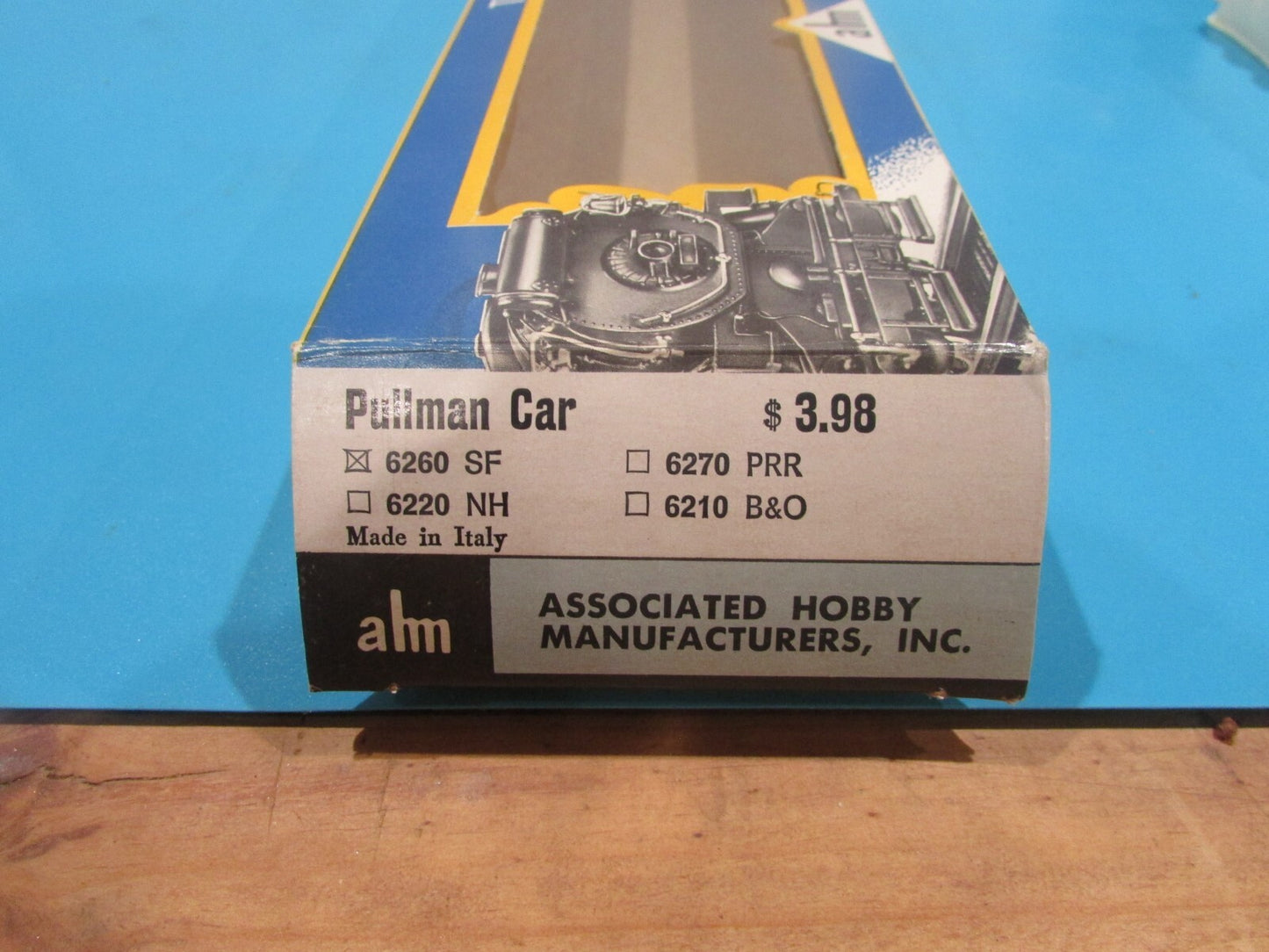 HO Scale AHM Pullman Car Santa Fe Passenger Car  "ST Croix" Lot#2179