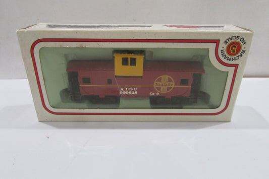 HO Scale Bachmann 43-1007-02 Wide Vision Caboose Santa Fe