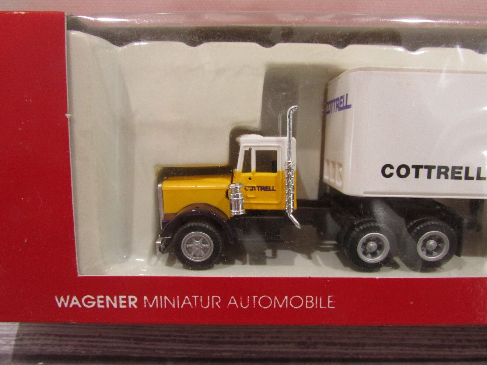HO Scale Herpa 4302H Cottrell Transport Freight Truck With Trailer