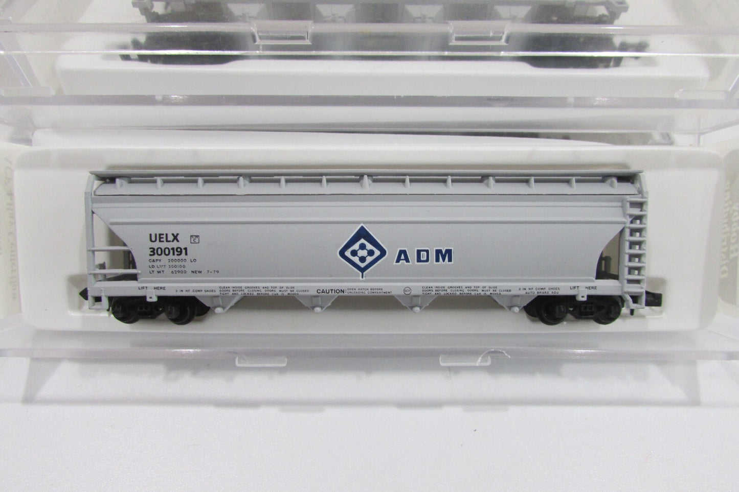 N Scale NHD-77 (3) ACF 4-Bay Centerflow A.D.M. Limited Run Offering