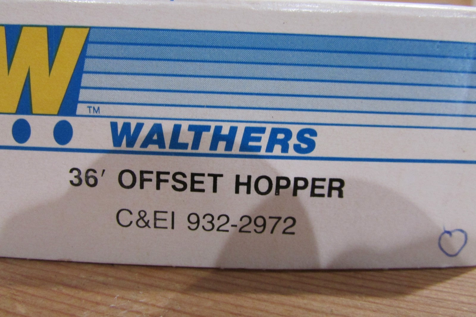HO Scale Walthers 932-2972 36' Offset Hopper C&EI WAL5032