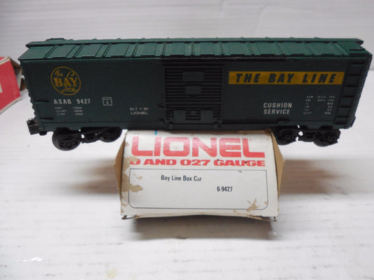  O Scale  Lionel 6-9427 Bay Line Boxcar EX/Box