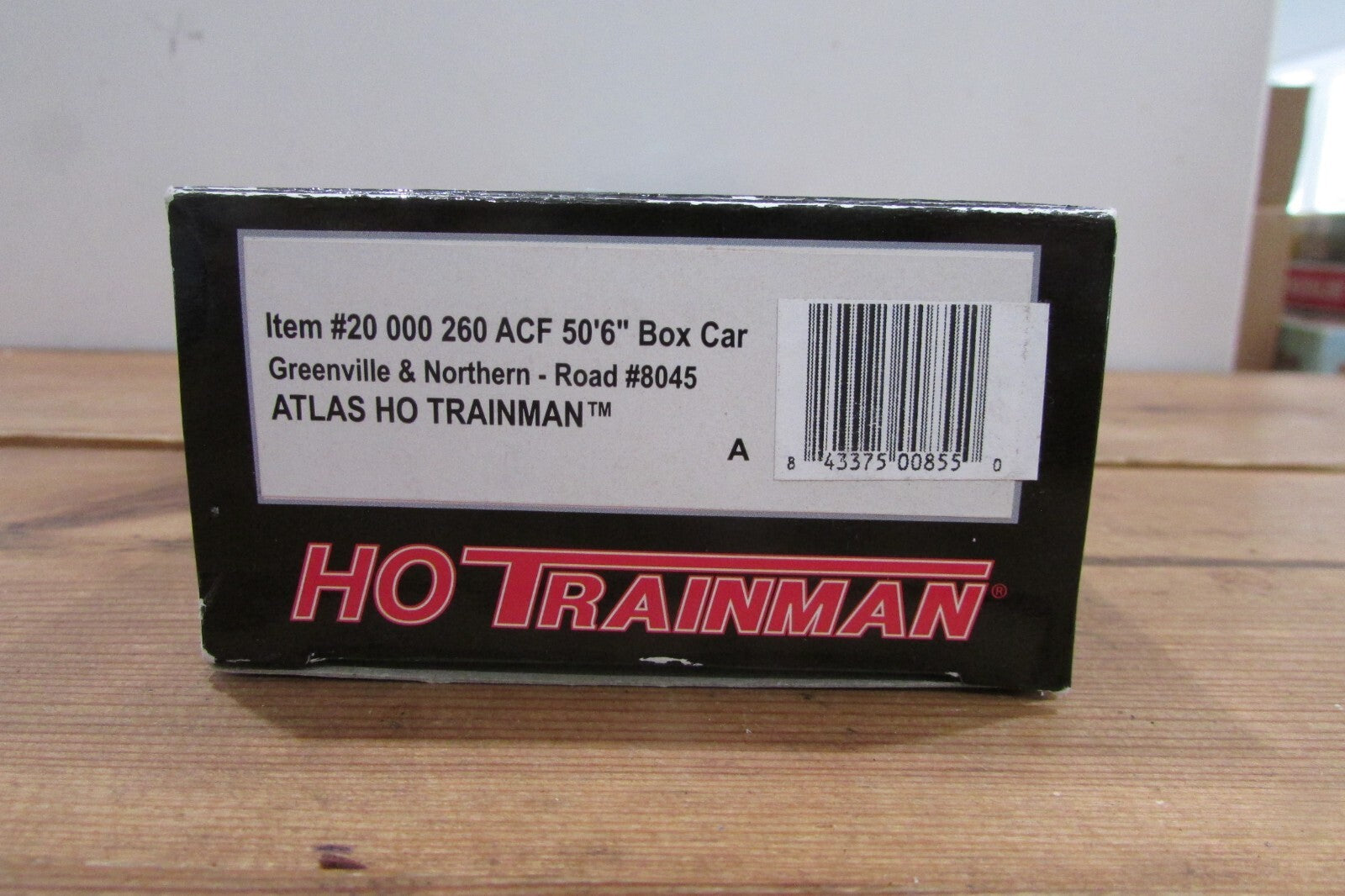 HO Scale Atlas 20-000-260 ACF 50'6' Boc Car Greenville & Northern #8045 A4592