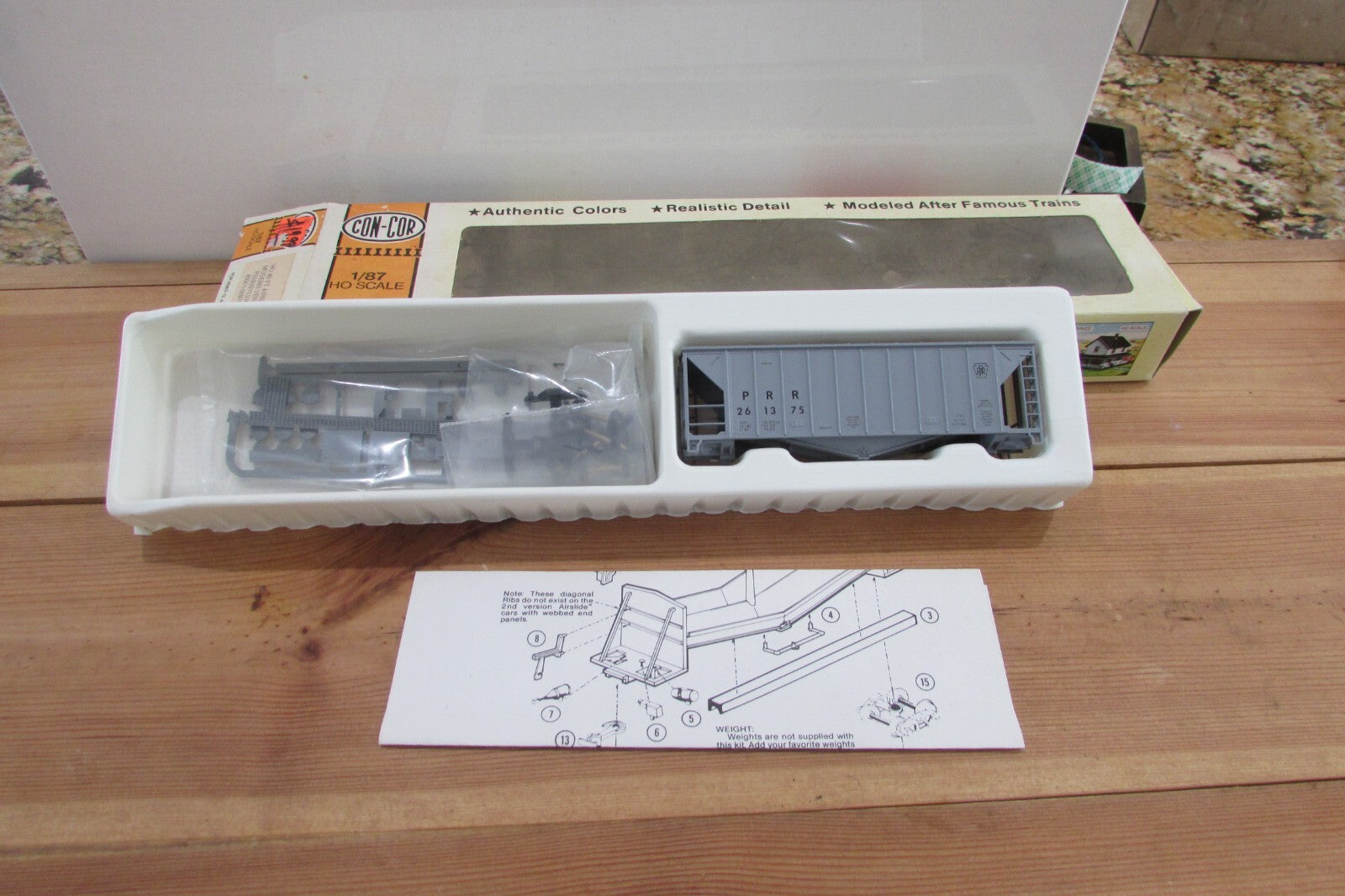 Ho Scale  Con-Cor 0001-009752-1 40ft Airslide Pennsylvania Lot#0121