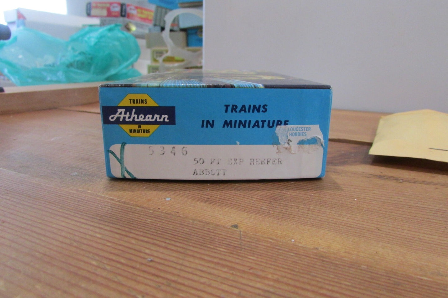 HO Scale Athearn 5346 50ft Express Reefer Abbott's Kit Lot#4536