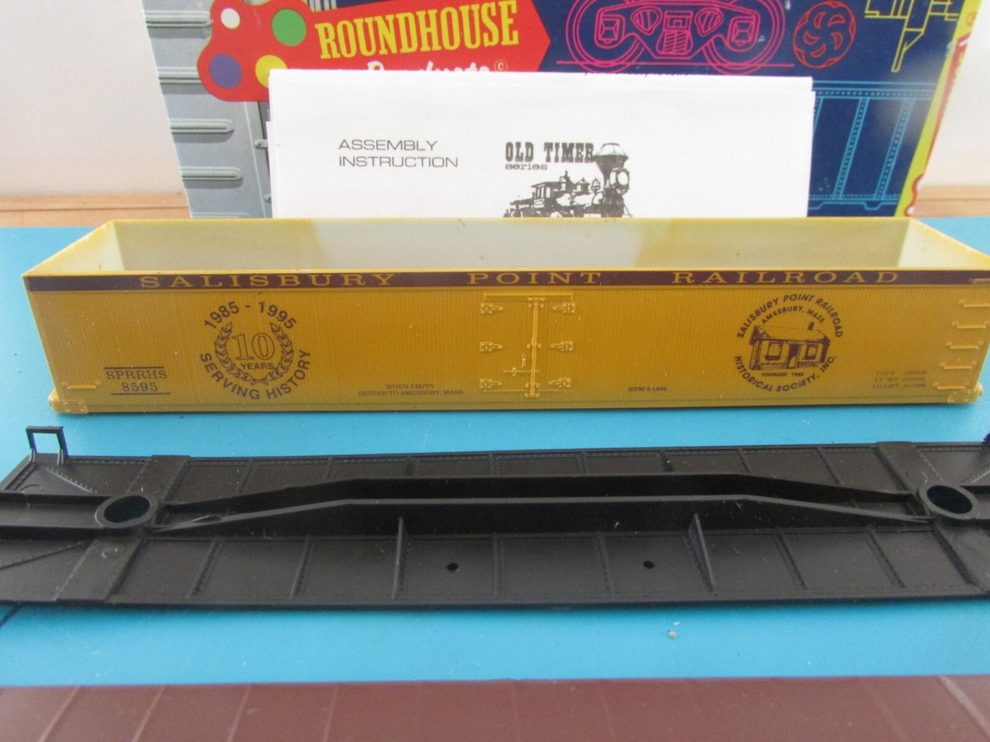 HO Scale Roundhouse 107/300 Salisbury Point RR Historical Society's Car RH4331
