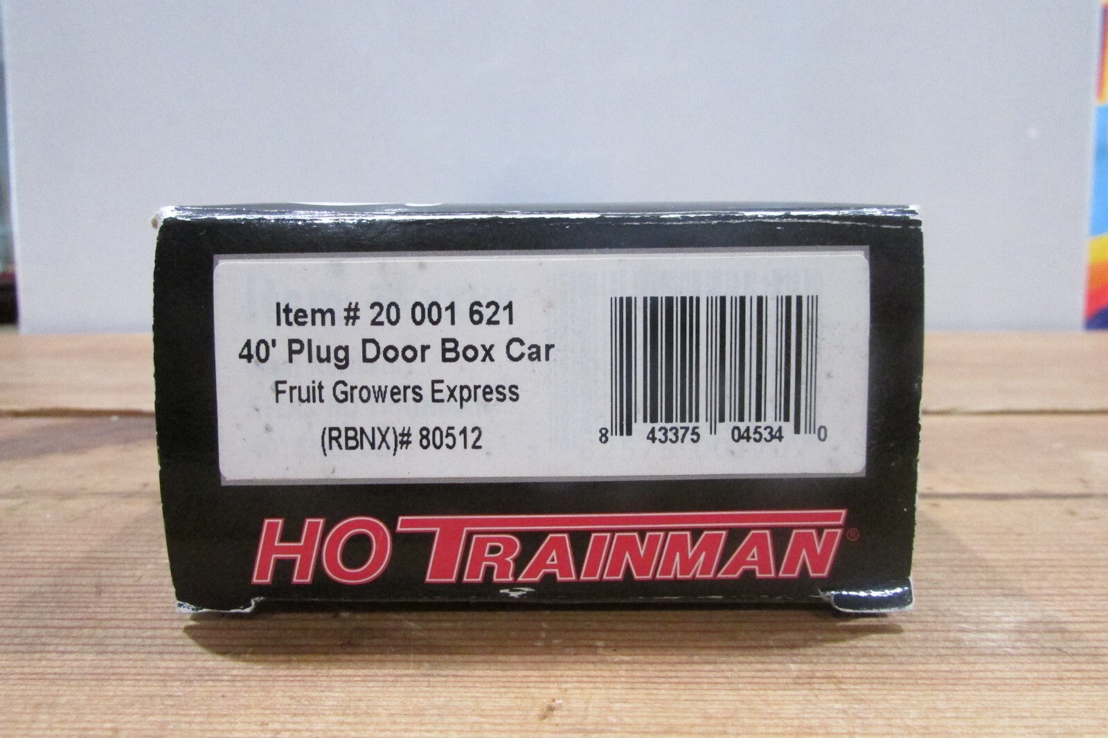 HO Scale Atlas TrainmaI 20-001-621 40' Plug Door Box Car   A4911