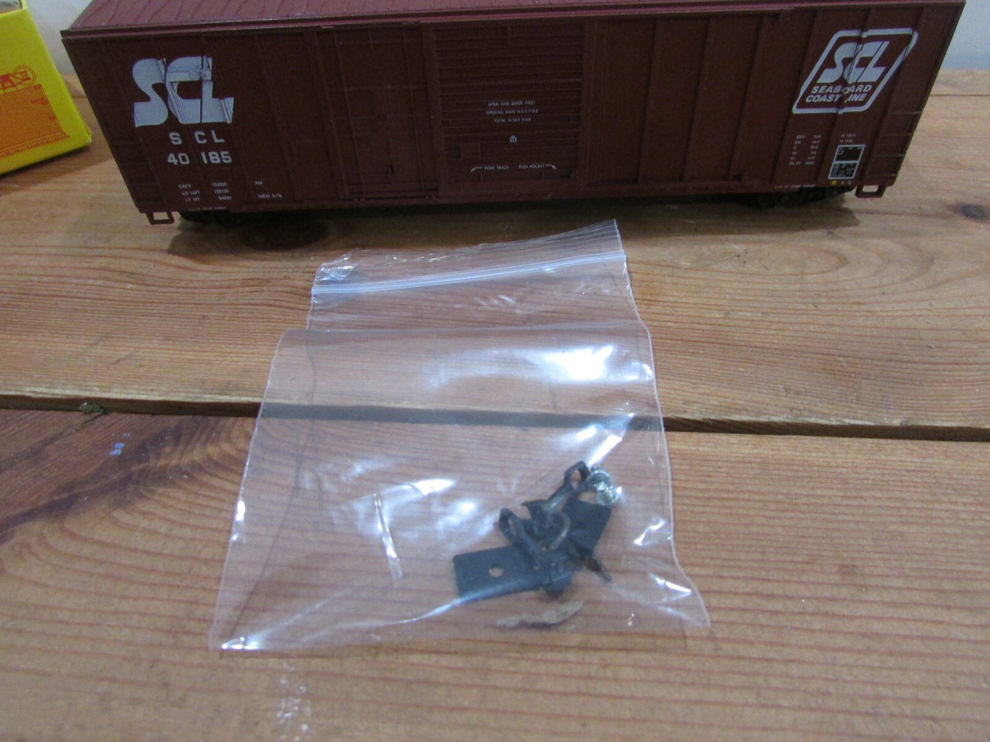 HO Scale Roundhouse 1032 50' Box Car SEABOARD Coast Line #40185 RH4370