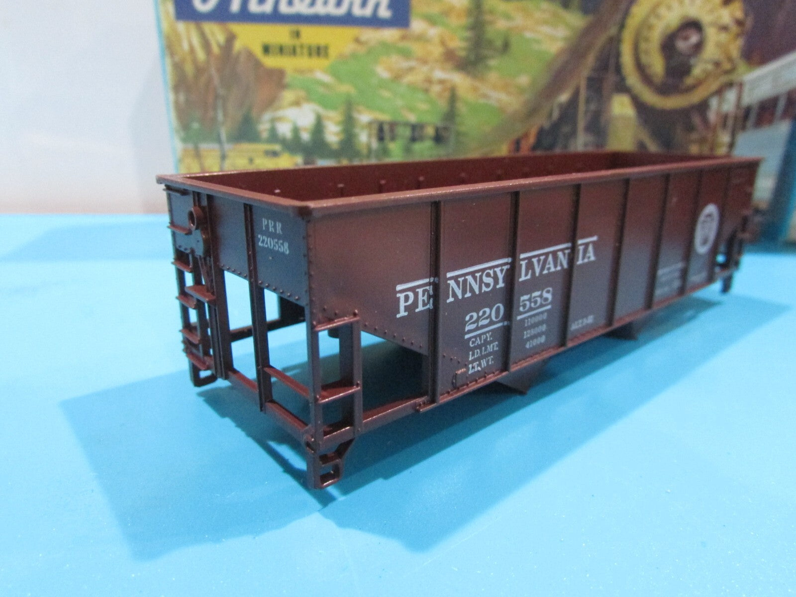HO Scale Athearn(3)Assorted Freight Cars,Hoppers & Caboose Lot#0942