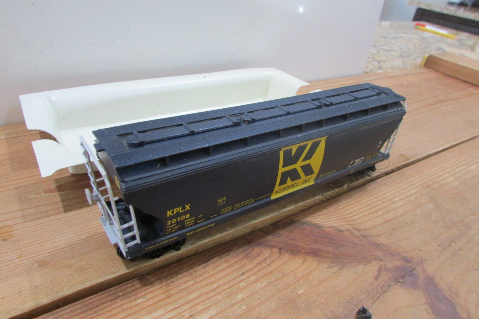 HO Scale Front Range Products ACF 3Bay Grain Cars KOPPEL INC, Lot#4734
