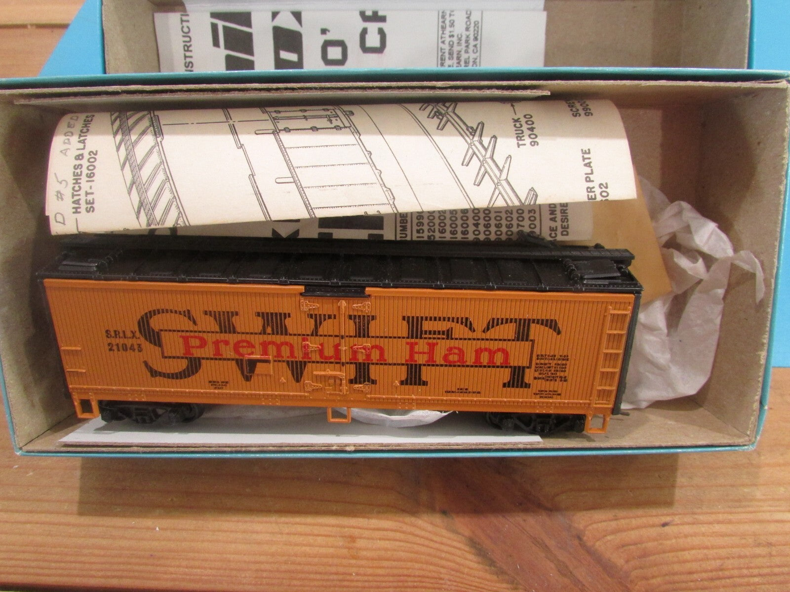 HO Scale Athearn (6) Assorted Freight Cars RTR Lot#2361