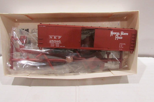Ho Scale Walthers 932-2056 40' Steel Box Car x-29 Nickel Plate Road 25595