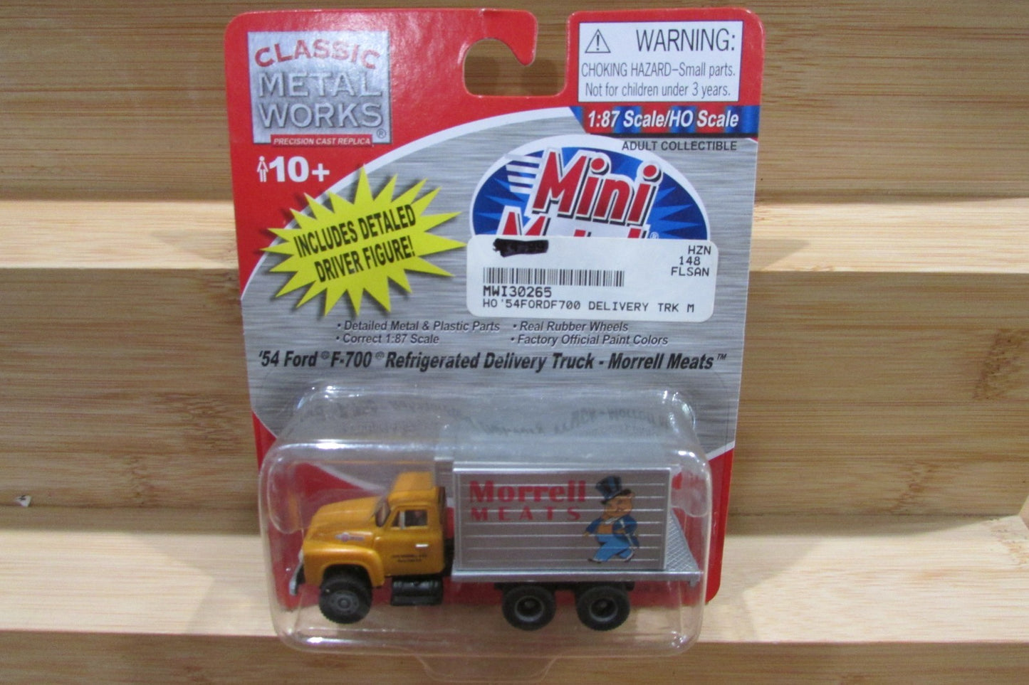 Ho Scale/1:87 Scale Classic Metal Work 30265 54' Ford F-700 Refrigerated Deliv.