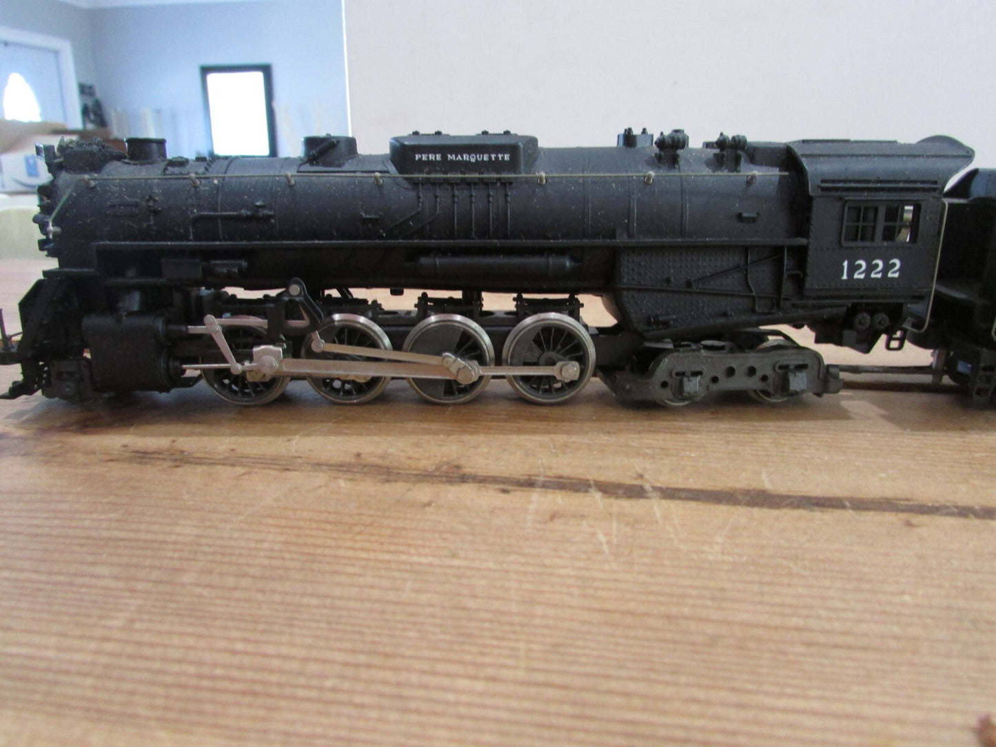 HO Scale AHM/Rivarossi 2-8-4 Pere Marquette Berkshire Steam Locomotive Lot#4007