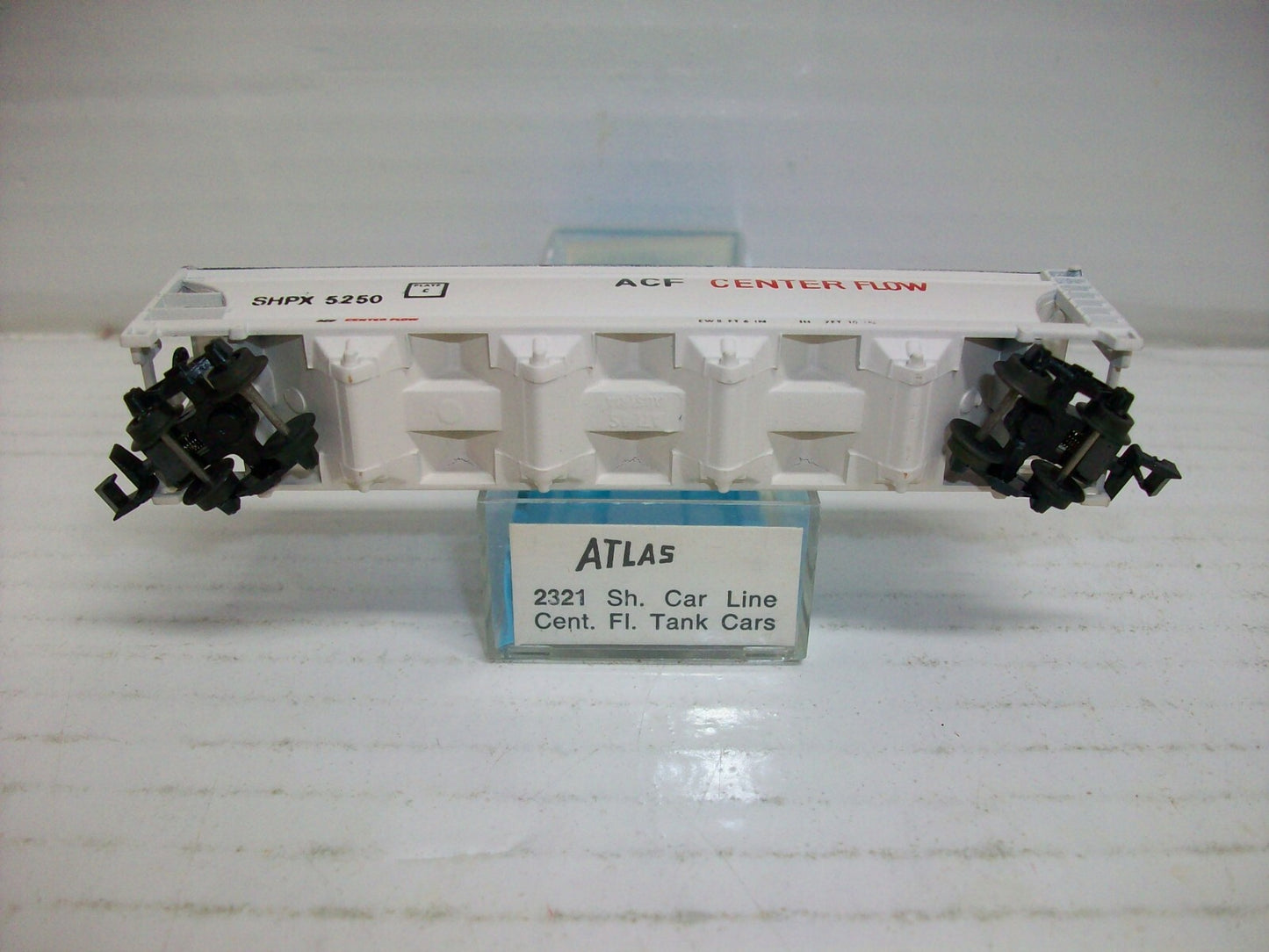  N Scale Atlas 2321 ACF Center Flow Shippers Car Line 