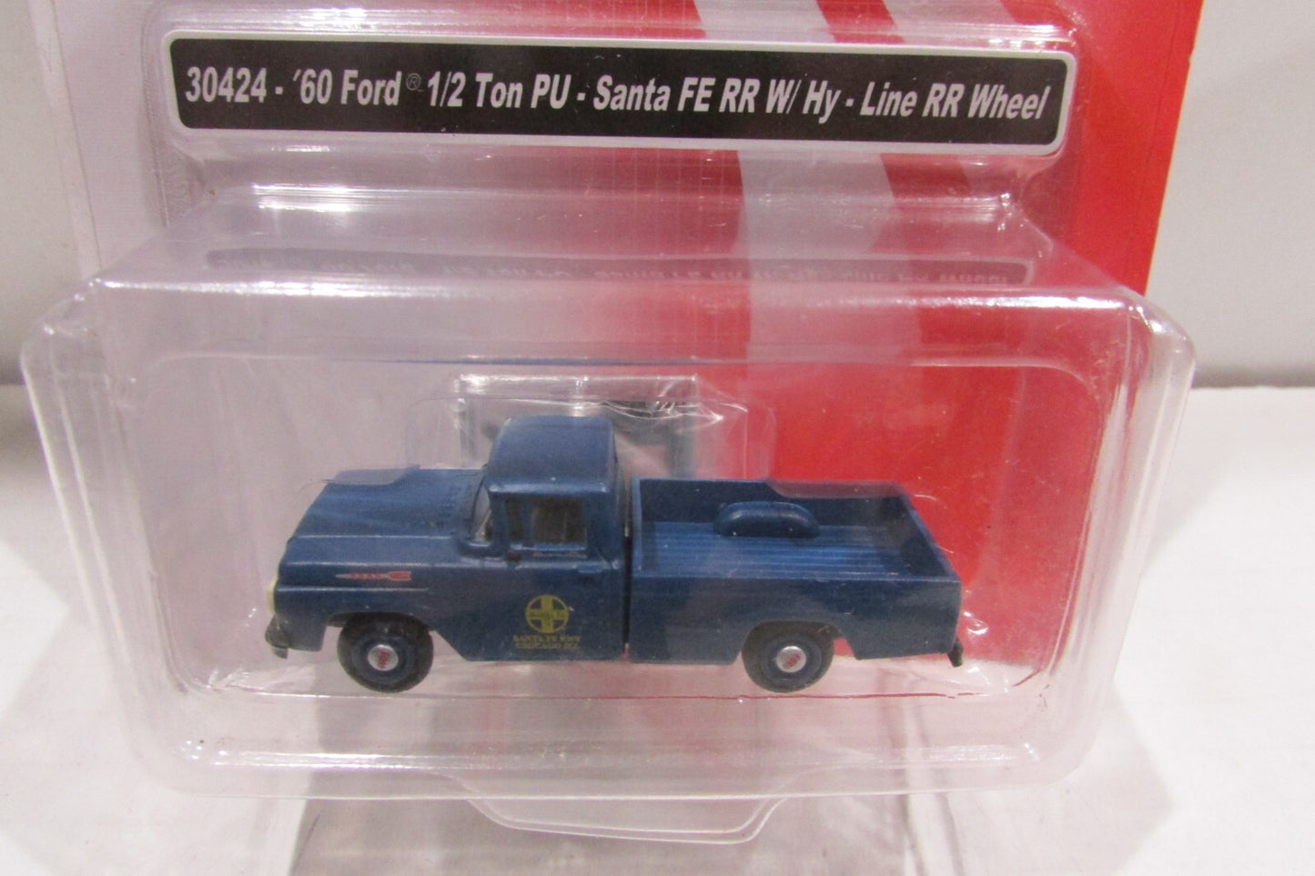 Ho Scale/1:87 Scale  Classic Metal Work 30424 60' Ford 1/2 Ton Pu Santa Fe RR