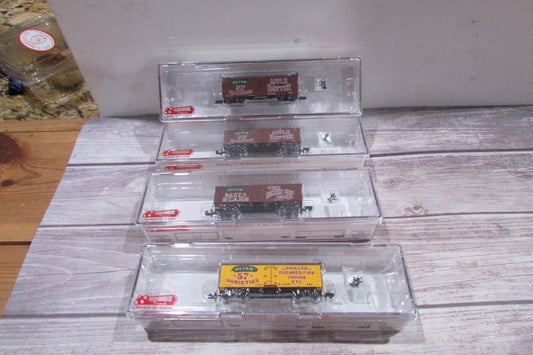 N Scale RoundHouse (4) Assorted 36' Time Reefer Heinz   Lot#3021