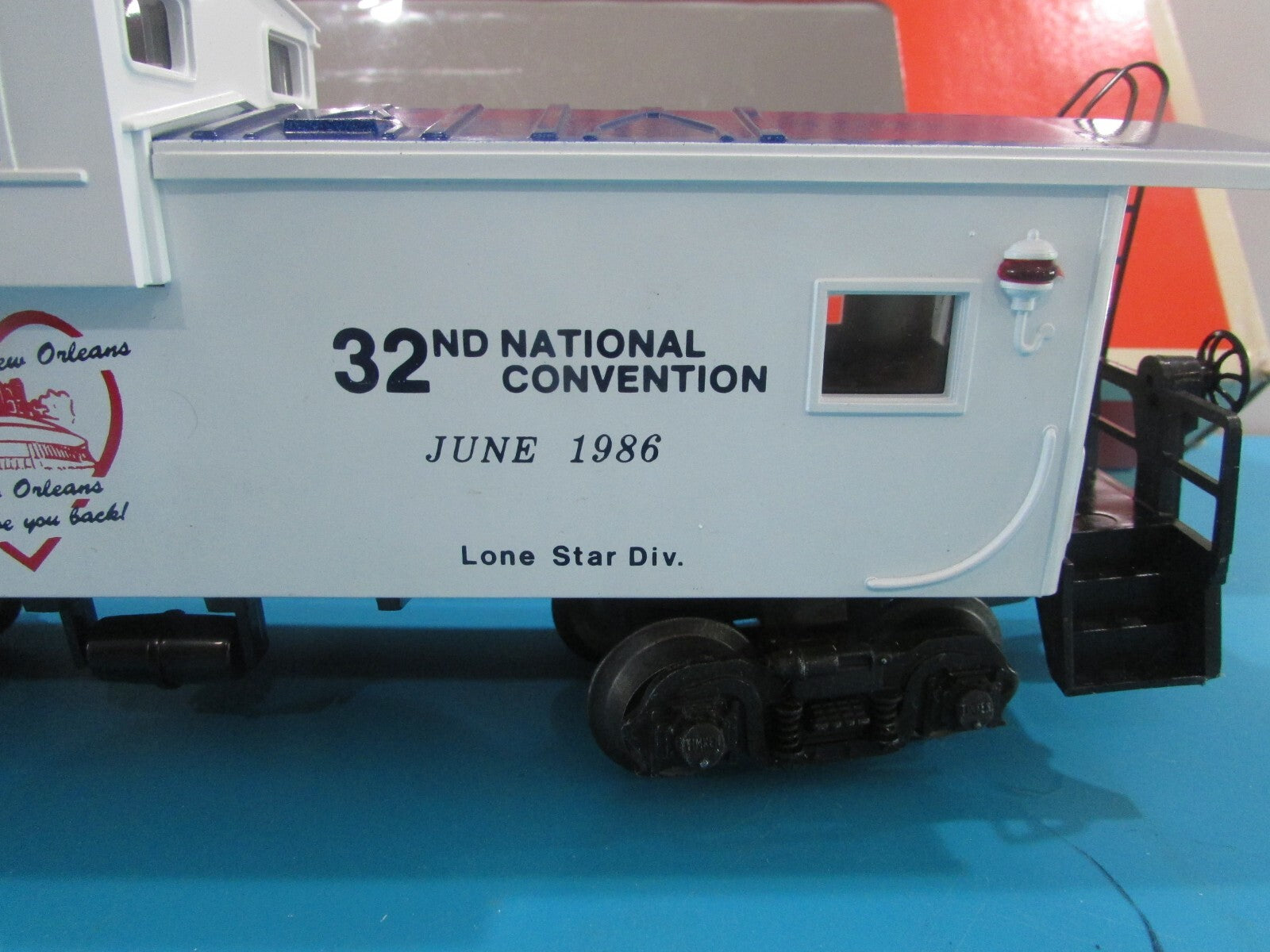 O Scale Lionel 6-6926  1986 T.C.A. Convention Caboose Car Lot#1671