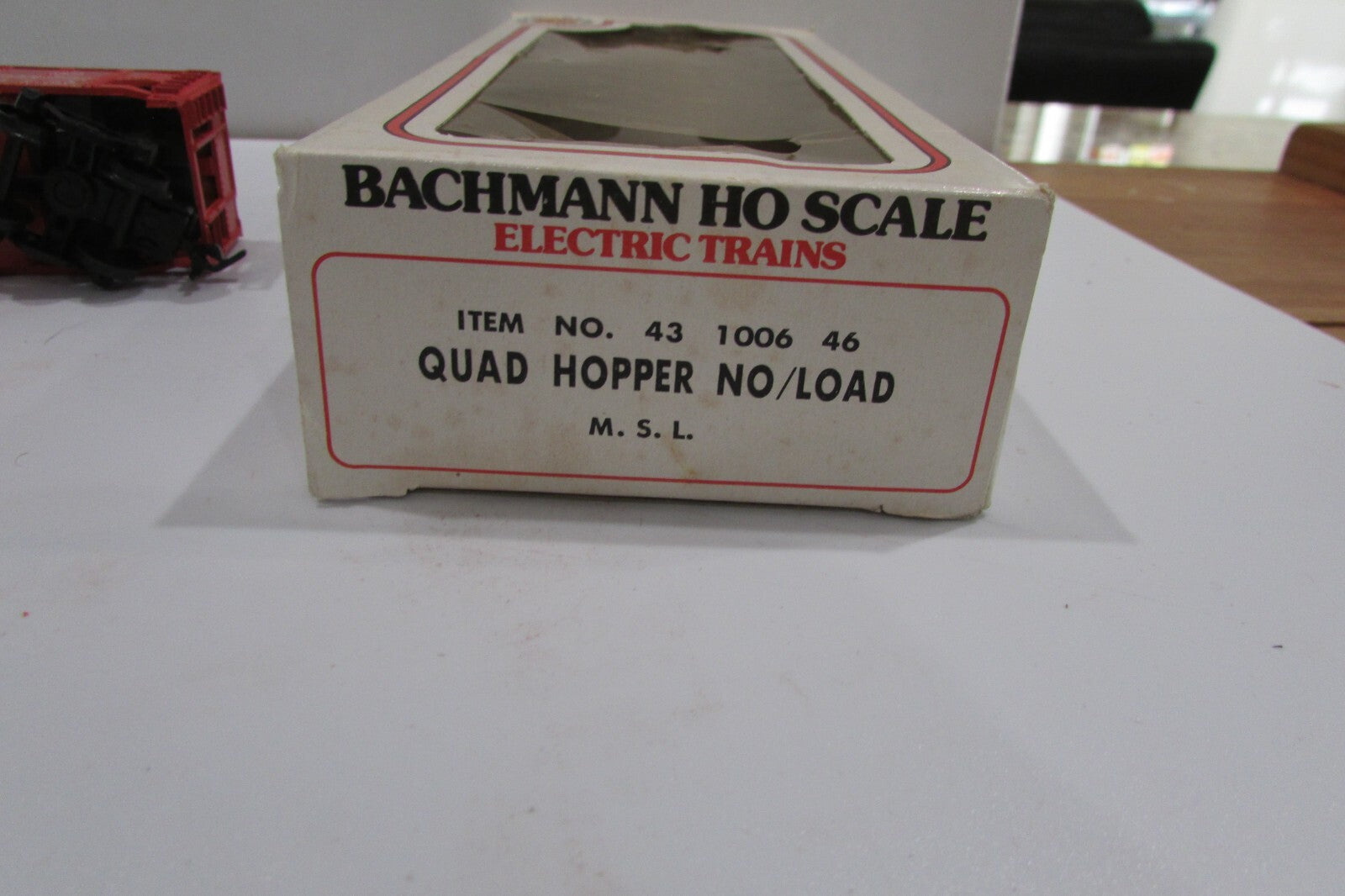 HO Scale Bachmann 43-1006-46 Quad Hopper no/Load M.St.L.