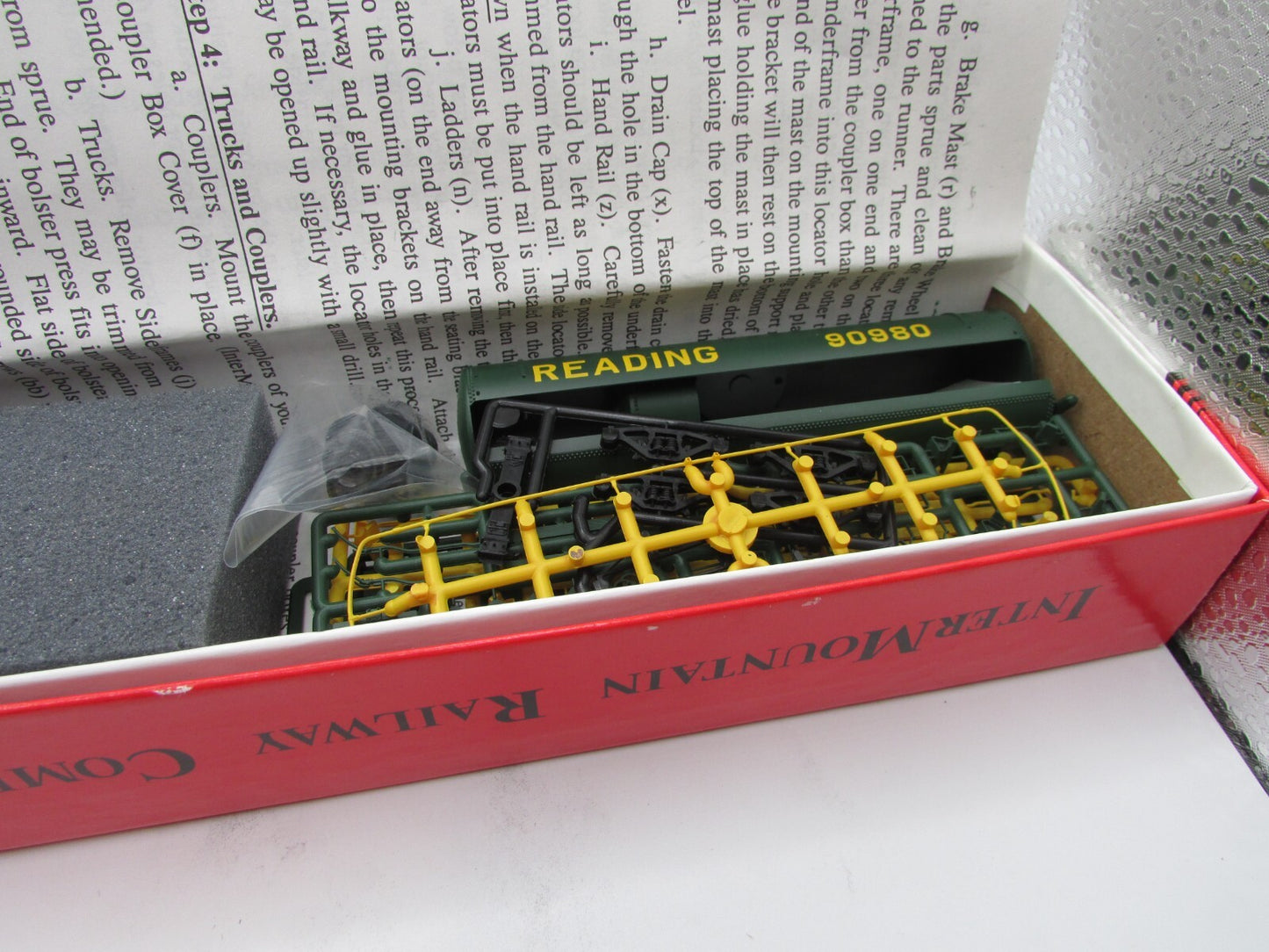 HO Scale InterMountain (3) 10,000 Gallon Tank Car Kits READING Lot#4817