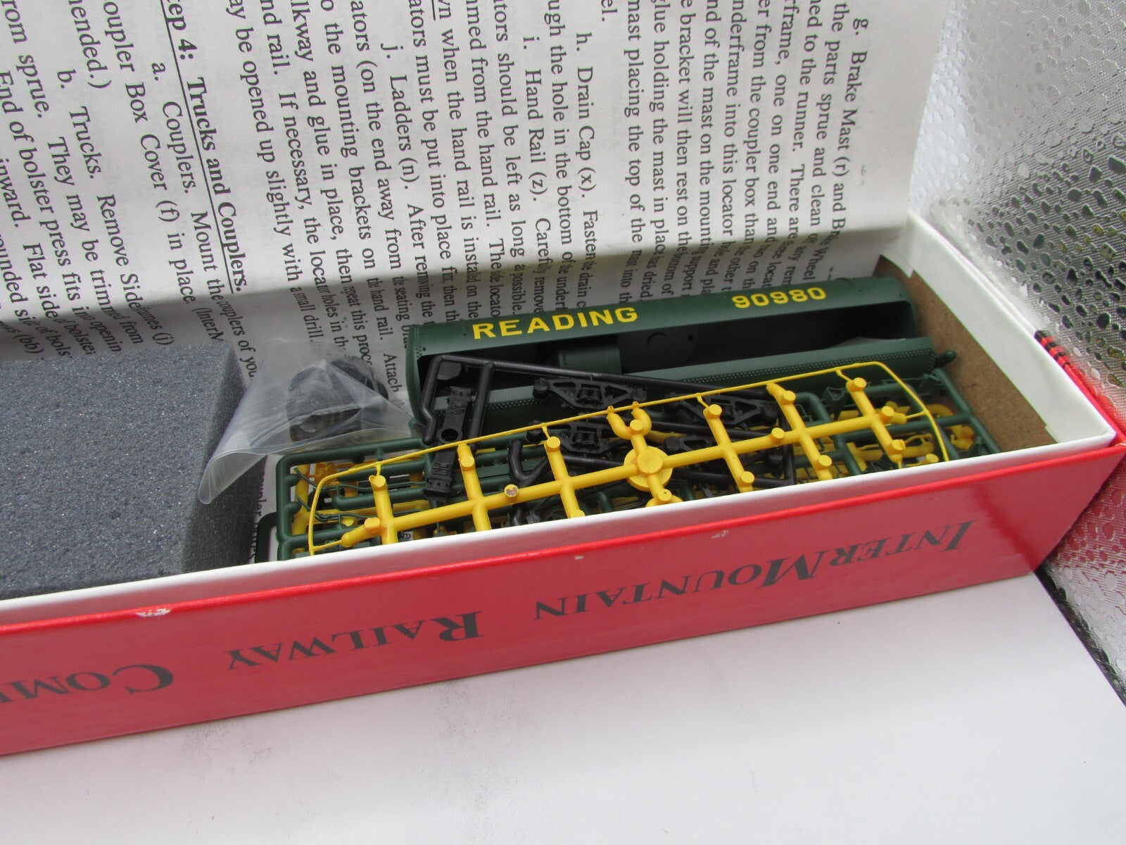 HO Scale InterMountain (3) 10,000 Gallon Tank Car Kits READING Lot#4817