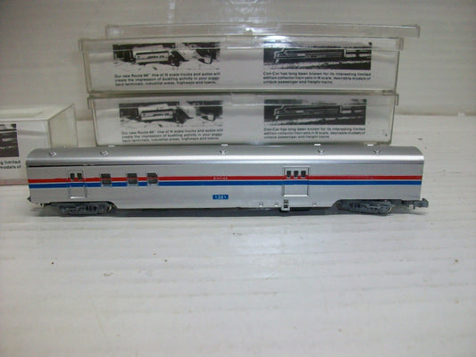 N Scale Con-Cor 001-004011J Amtrak 5-Car Passenger Set, Lot#2450