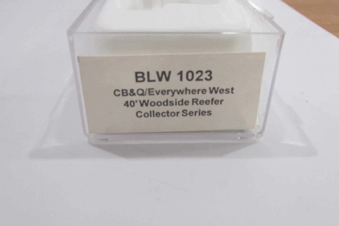N Scale Con-Cor/BLW 1023 CB&Q Everywhere West 40' Woodside Reefer