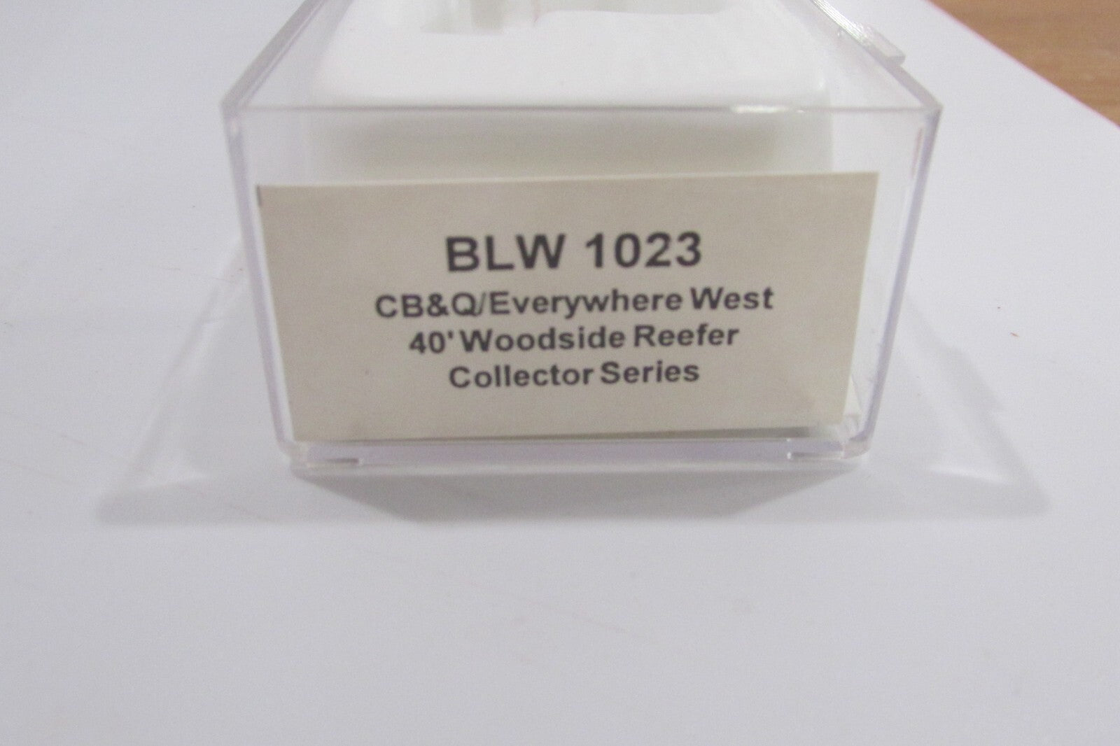 N Scale Con-Cor/BLW 1023 CB&Q Everywhere West 40' Woodside Reefer