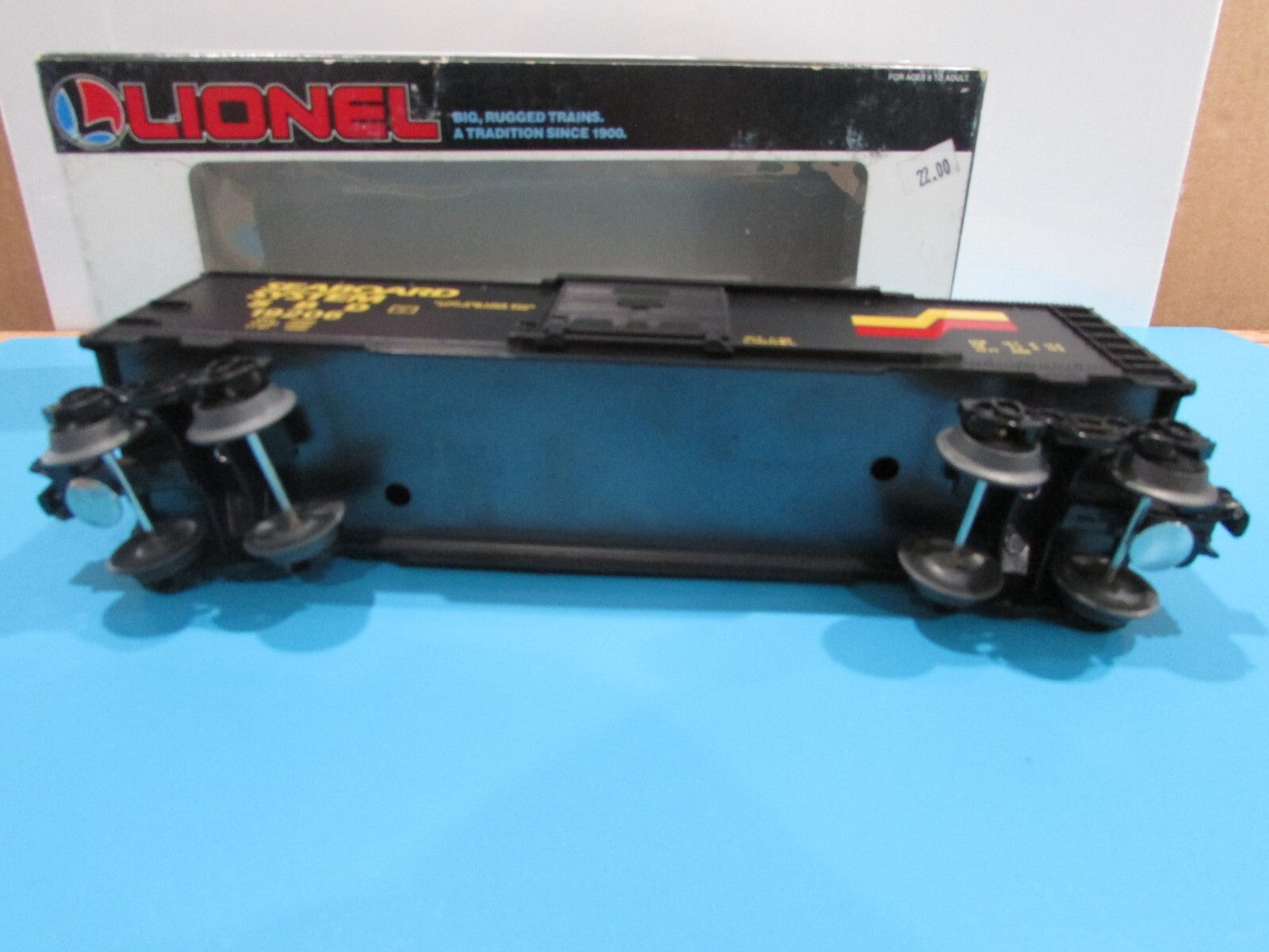O Scale Lionel 6-19206 Seaboard System Box Car Lot#0756