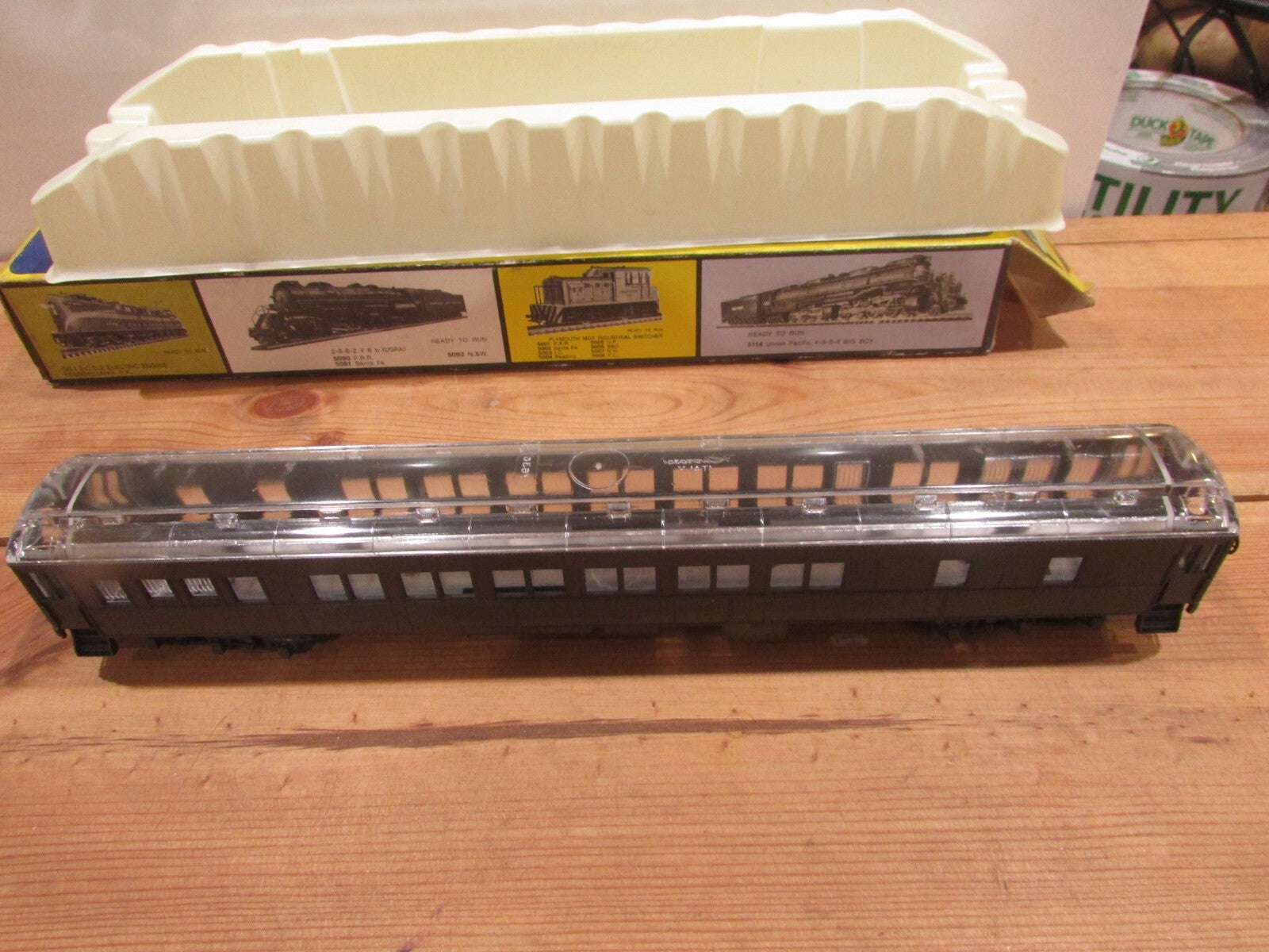 HO Scale AHM/Rivarrosi  6201 Undecorated Pullman Passenger Car Lot#0588