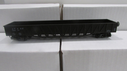 HO Scale Vintage AHM 50' Outside Braced Gondola Car  Santa Fe Lot#0247
