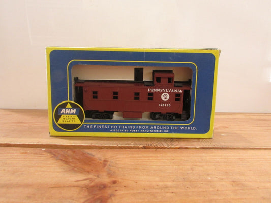 HO Scale Vintage AHM Caboose Car#478120 Pennsylvania Lot#0748