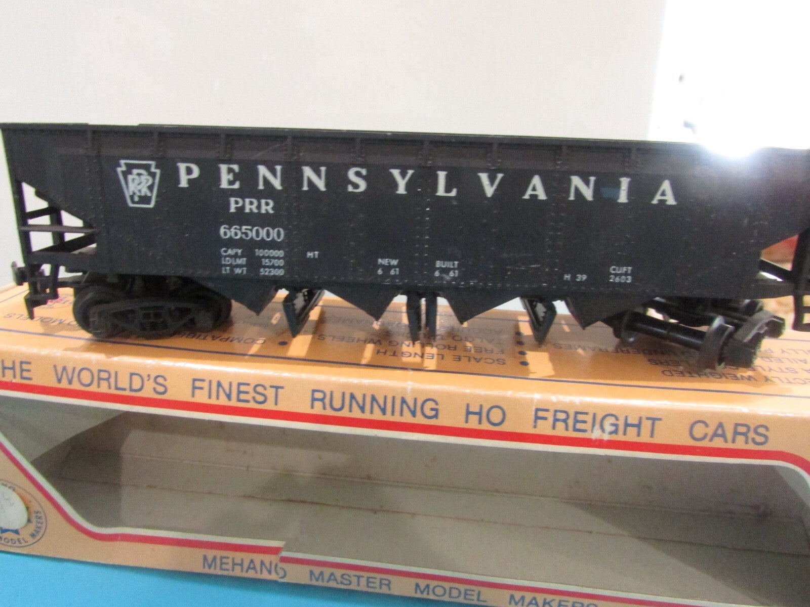 HO Scale Mehano (3) Assorted Feight Cars Lot#1479