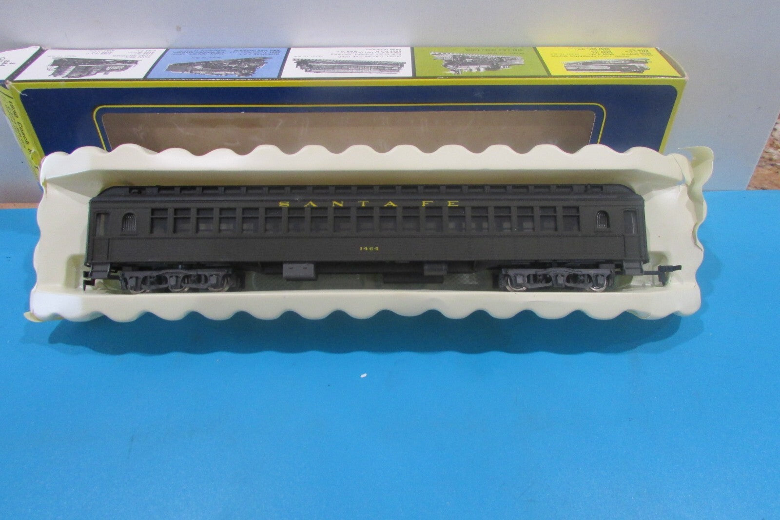 HO Scale Rivarossi 6202 Pennsylvania 1920's Observation Passenger Cars Lot#2761