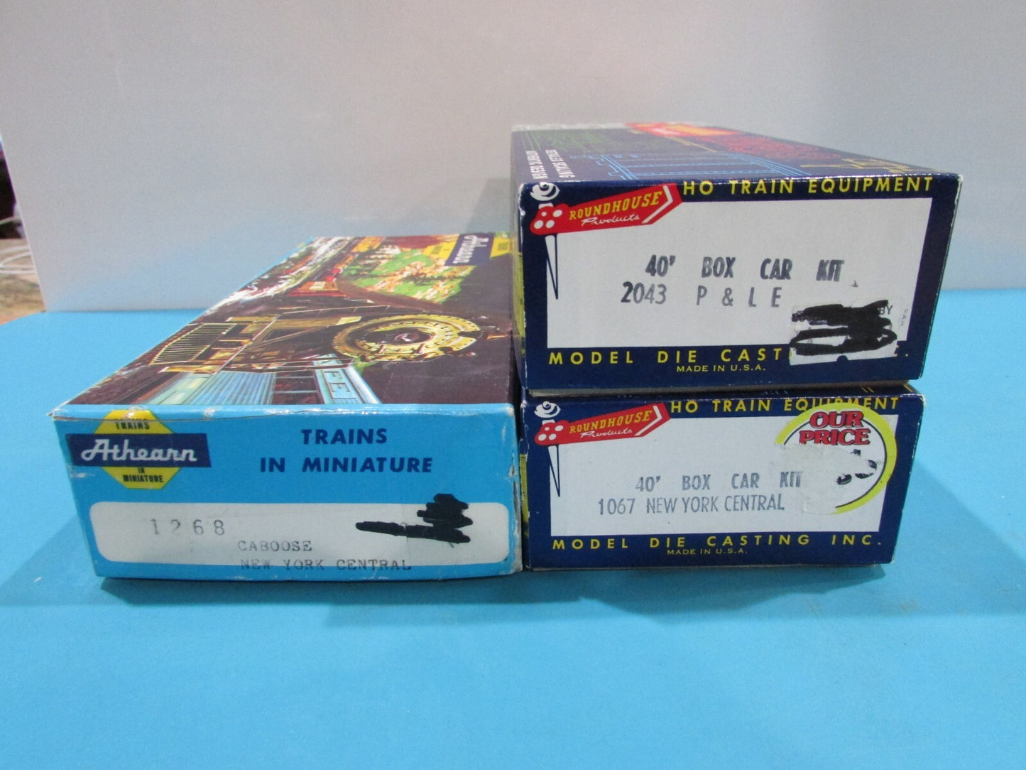 HO Scale Athearn,Roundhouse  Assorted New York Central System Lot#1586