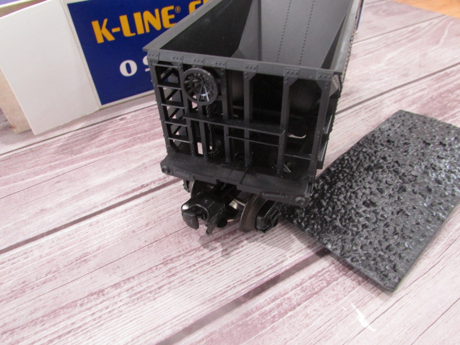 O Gauge  K-Line 6711 Chessie System Ore Car w/Load Lot#3070