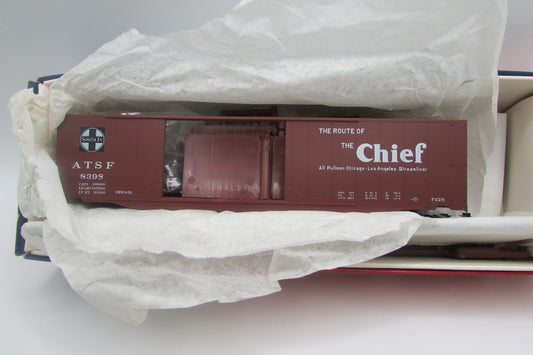 HO Scale Branchline 1119 Trains 50' Double Door BoxCar Kit Santa Fe Lot#3879