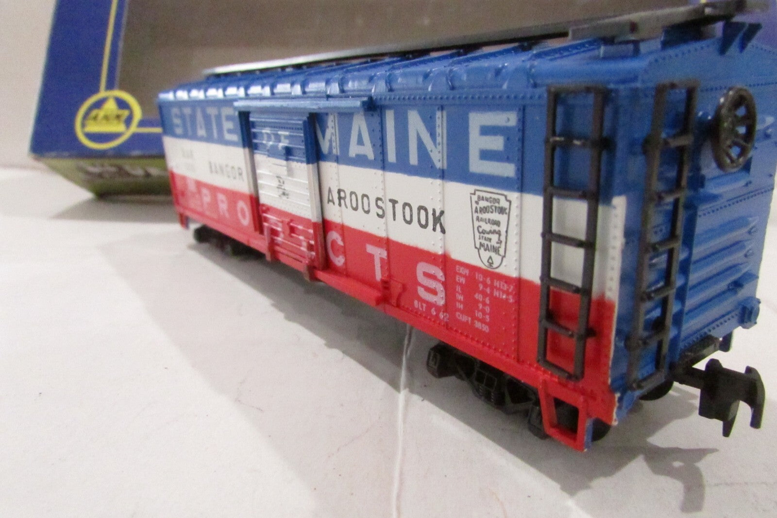HO Scale AHM5279C 40' Box Car State of Mainer Bangor & Aroostook Bar#5226