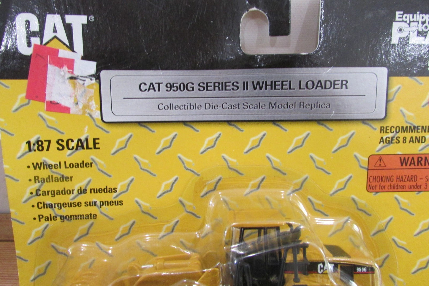 HO Scale/1:87 Scale Norscot 55402 Cat 950G Series II Wheel Loader Lot#4974