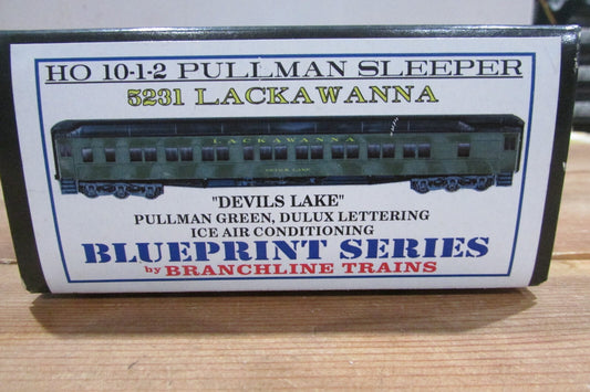 HO Scale Branchline Trains 5231 Passenger Car "Lackawanna" Kit Lot#3880
