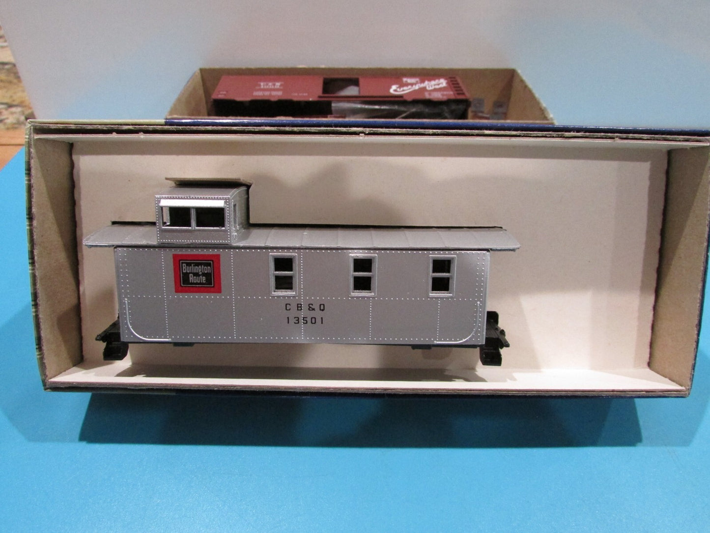 HO Scale Roundhouse (3) Burlington Route Assorted Cars  Lot#1583