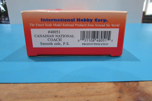HO Scale IHC 48051 Canadian National Smooth Side Coach #5517 Lot#2472