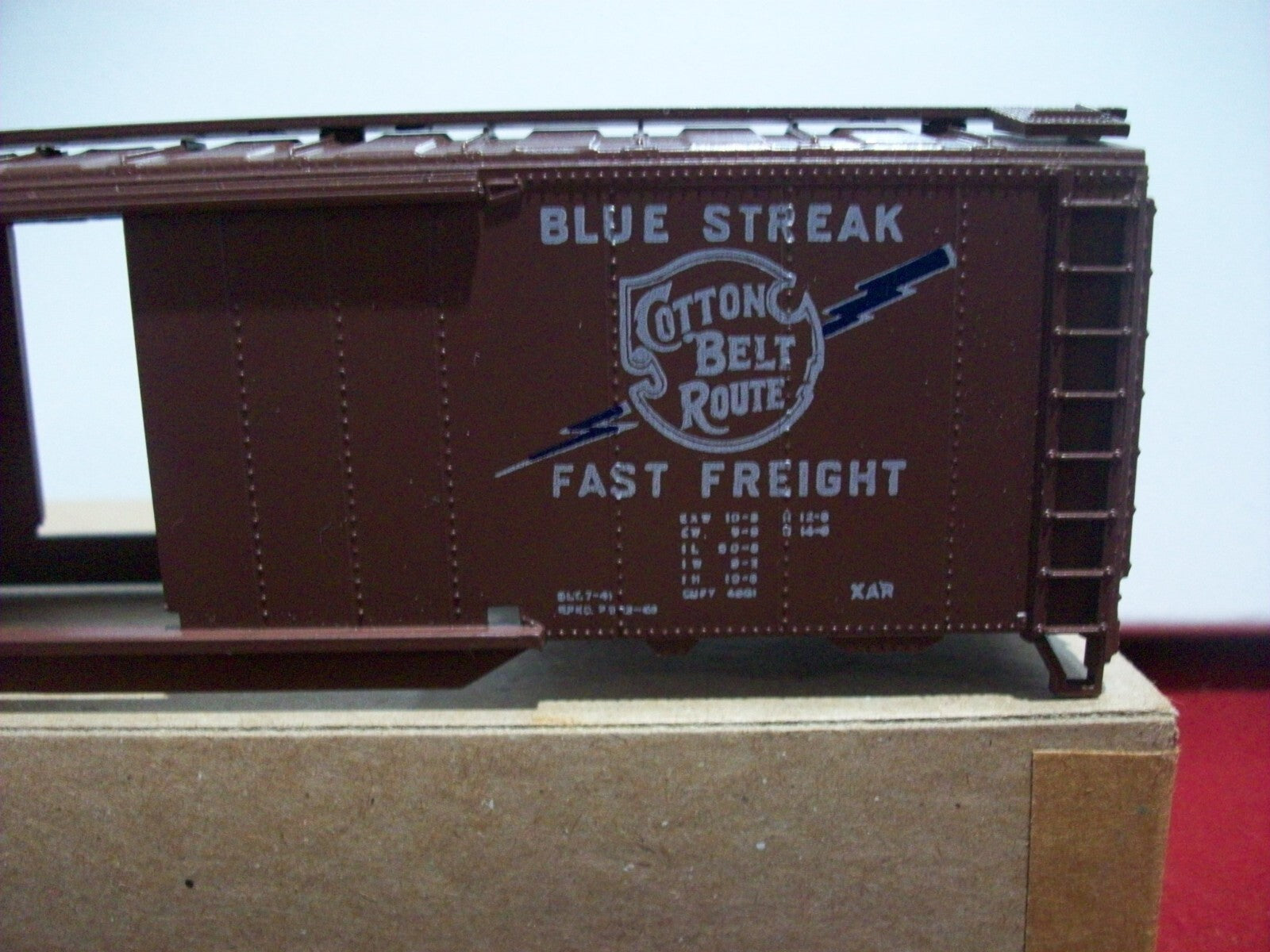 HO Scale Athearn 5032 50ft Auto Box St Louis Southwestern Car Kit