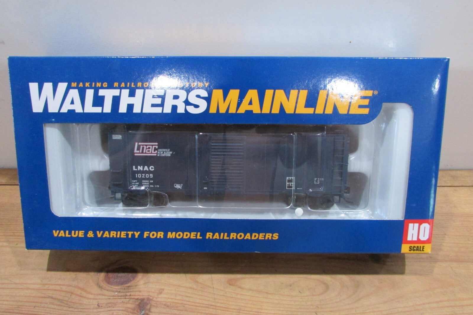 HO Scale Walthers (4) Assorted Freight Car RTR Lot#4782