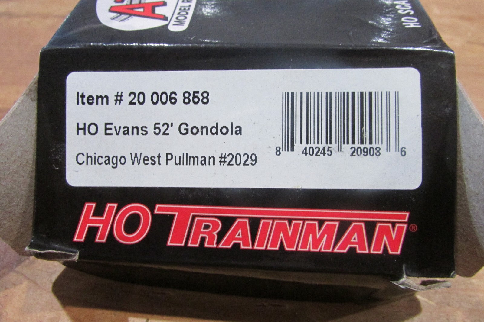 HO Scale Atlas Trainman 20-006-858 52' Evans Gondola  A4905