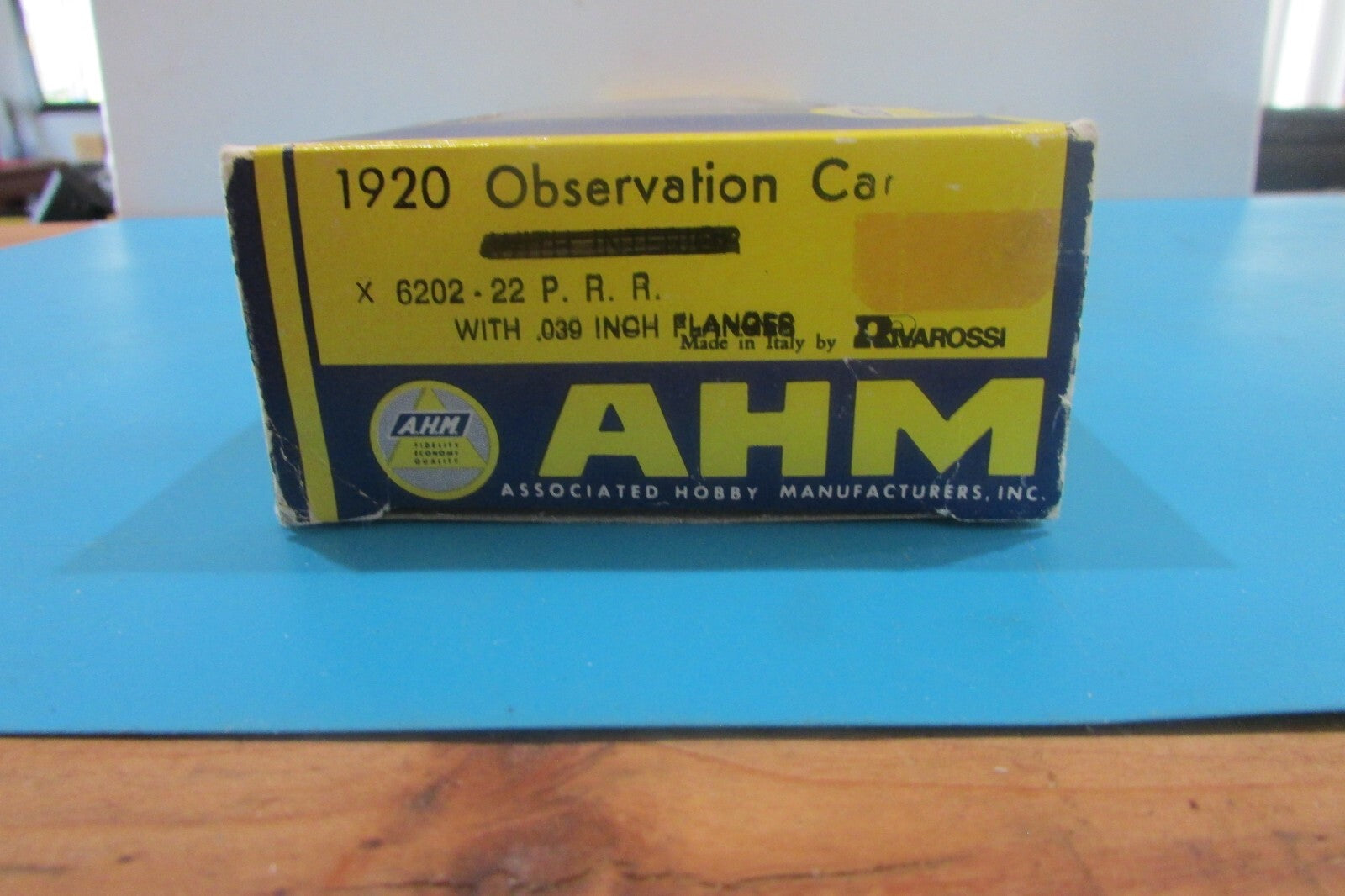 HO Scale Rivarossi 6202 Pennsylvania 1920's Observation Passenger Cars Lot#2761