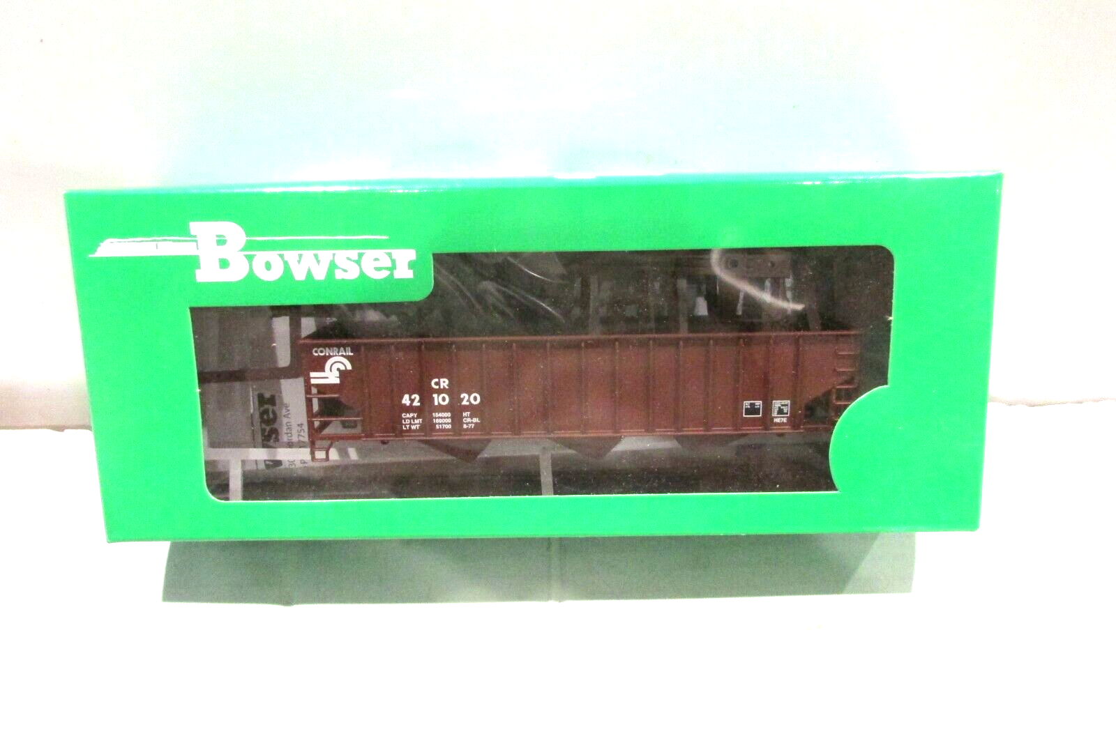 Ho Scale Bowser 60064 70'Ton 14Panel Hopper CONRAIL #421020