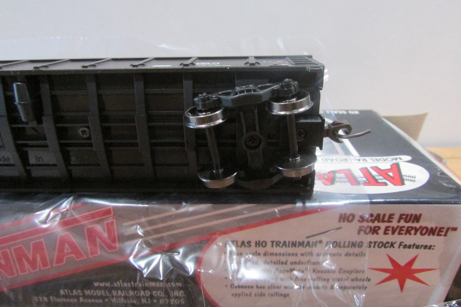 HO Scale Atlas Trainman 20-006-858 52' Evans Gondola  A4905