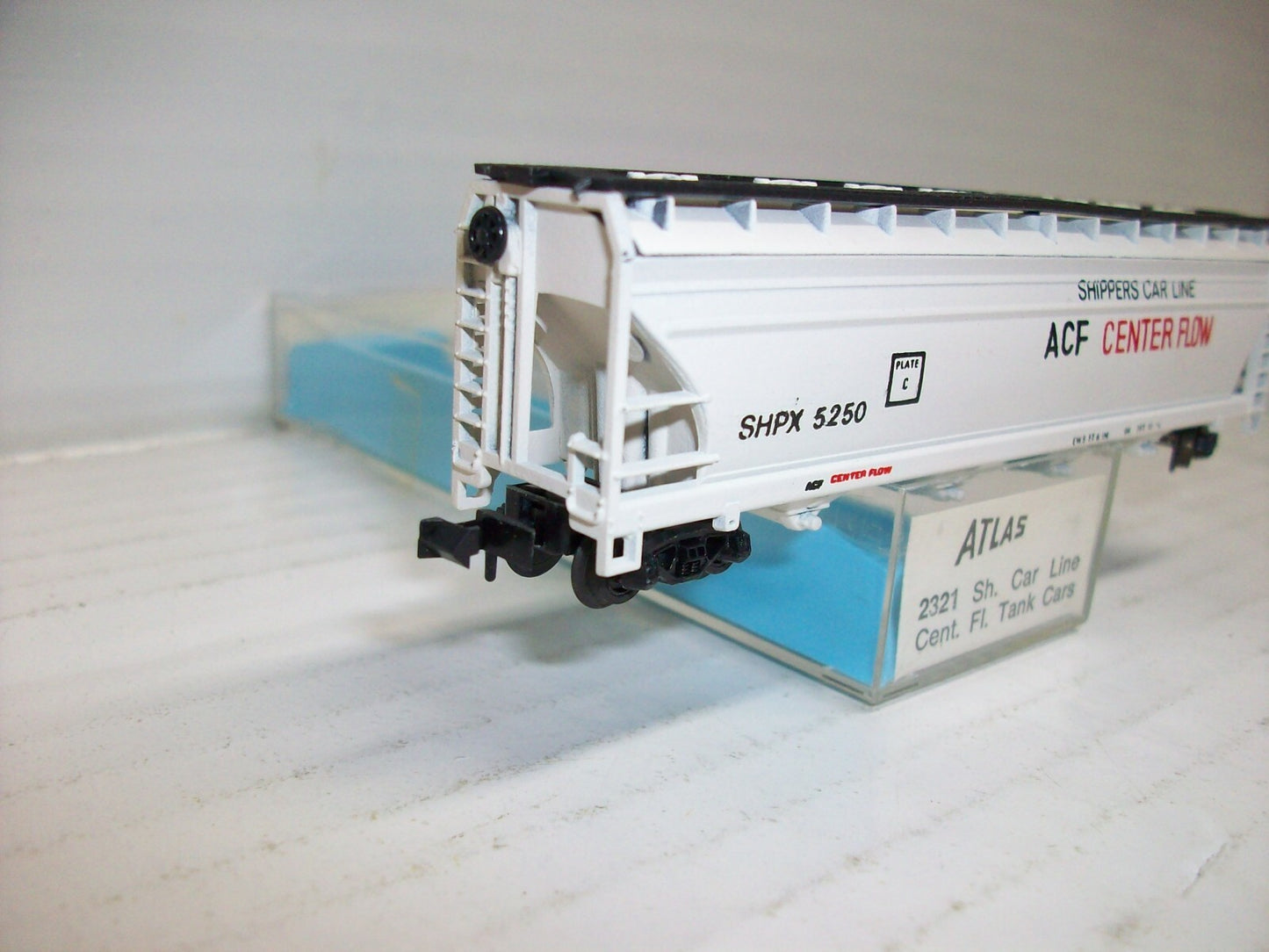  N Scale Atlas 2321 ACF Center Flow Shippers Car Line 