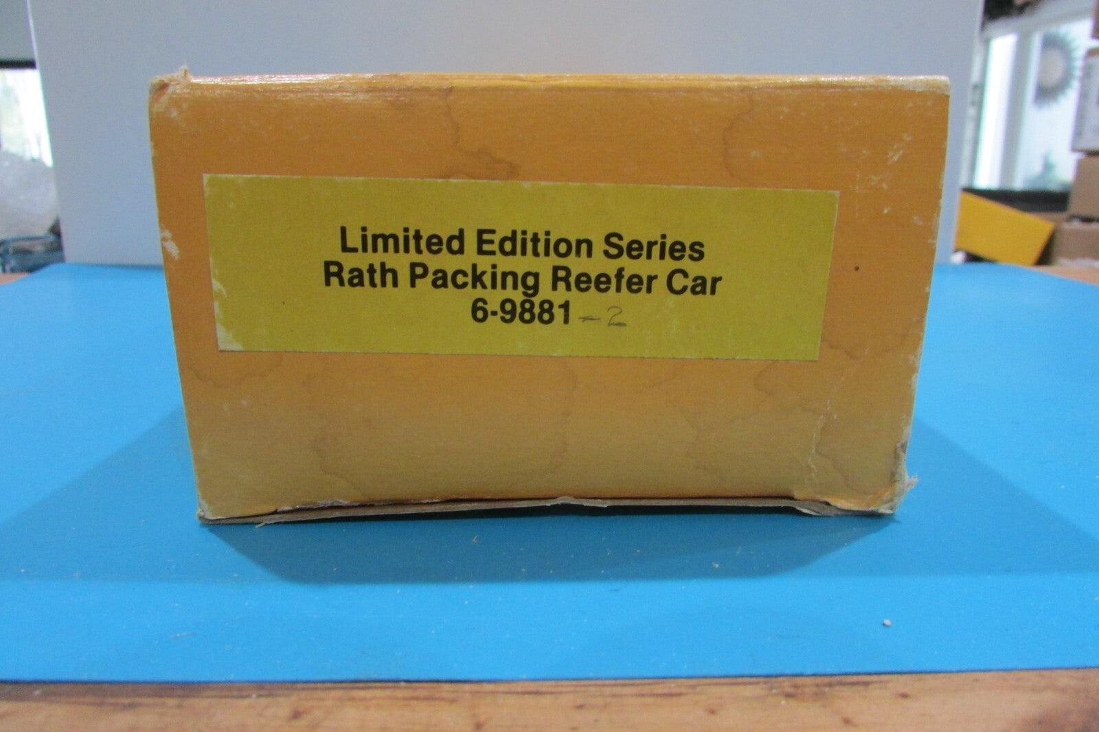 O Gauge Lionel 6-9881 Special Edition Rath Packing Refrigerator Car Lot#2550
